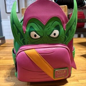 Loungefly Marvel Spider-Man Green Goblin Mini Backpack Limited Release